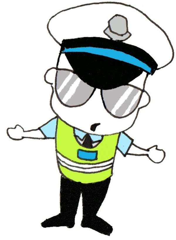 卡通警察