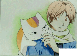 彩鉛漫畫 夏目友人帳