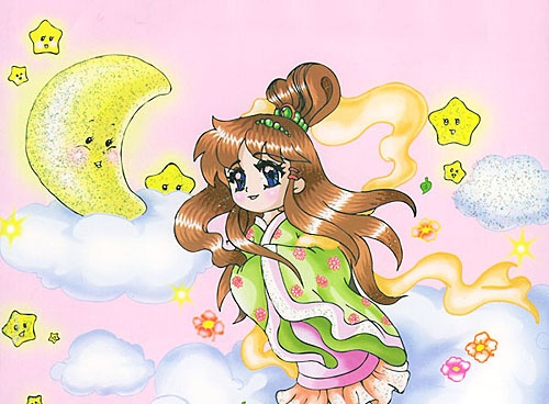 嫦娥奔月漫畫  <a href=http://www.inspiredelm.com/ertonghua/ target=_blank class=infotextkey>兒童畫</a>嫦娥