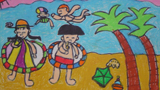 六一去海邊玩