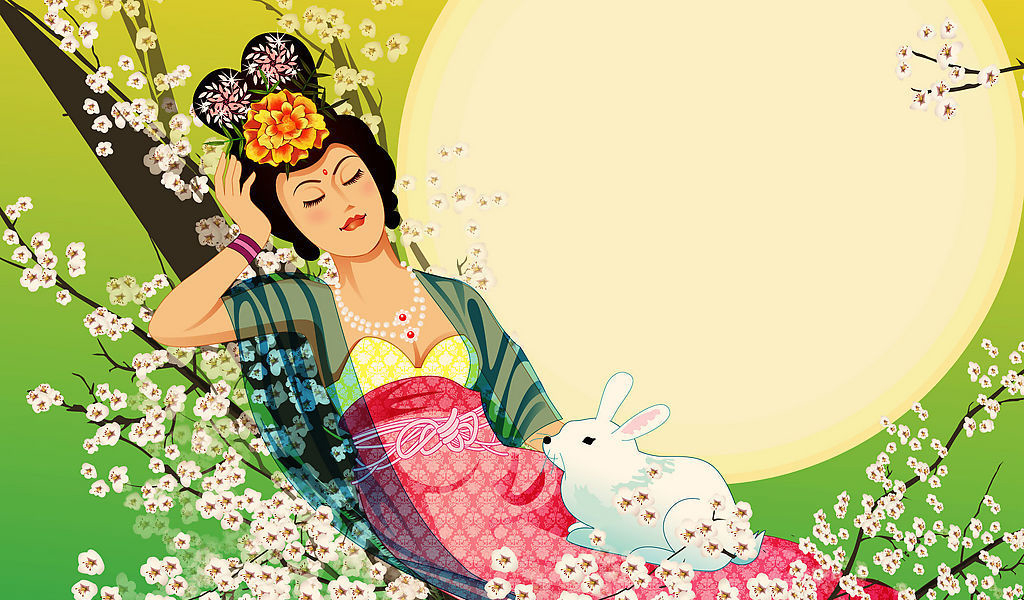<a href=http://www.inspiredelm.com/ertonghua/ target=_blank class=infotextkey>兒童畫(huà)</a>嫦娥-嫦娥玉兔