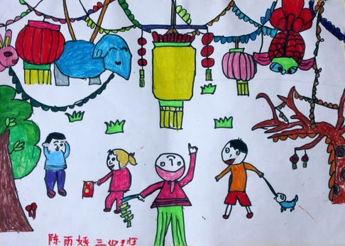 熱鬧賞花燈