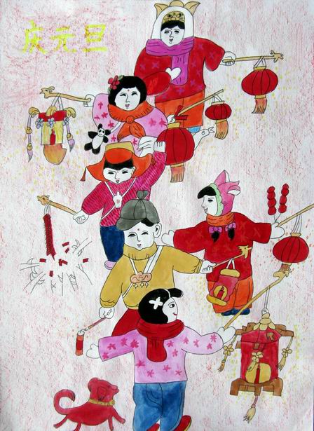 熱鬧過(guò)新年