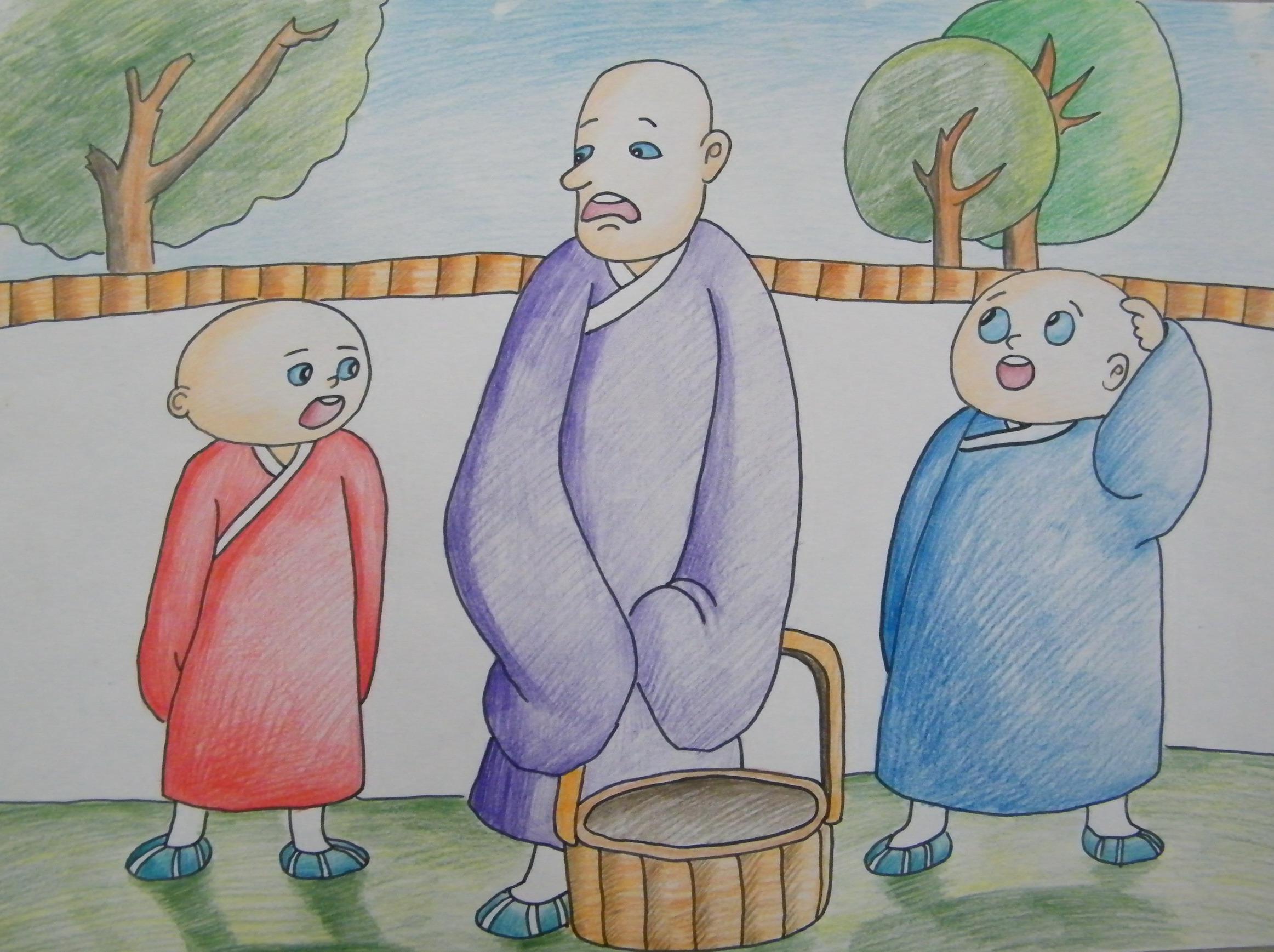 三個(gè)小和尚的<a href=http://www.inspiredelm.com/gushi/ target=_blank class=infotextkey>故事</a>