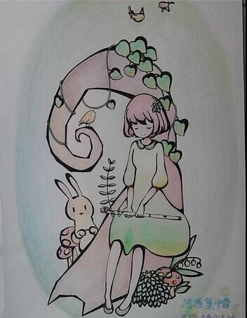 小兔子陪著我想象