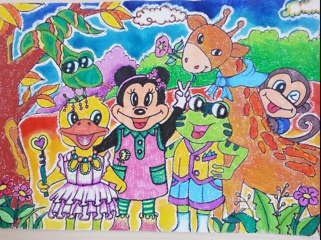 動物全家福