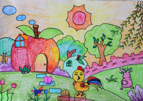 大公雞的蘋果屋