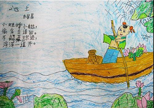古詩池上