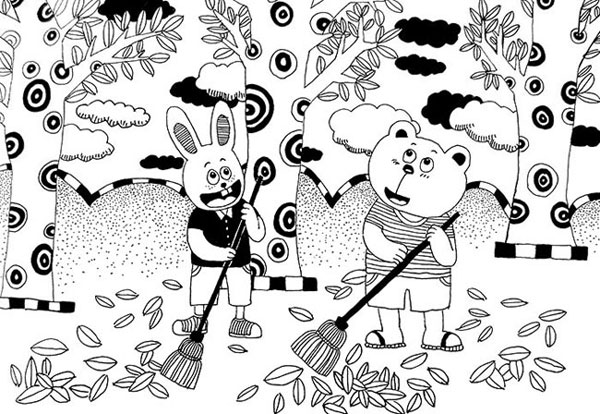 動物打掃衛(wèi)生