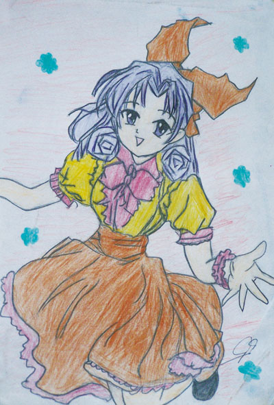 可愛的小女生