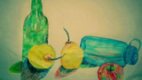 靜物素描圖