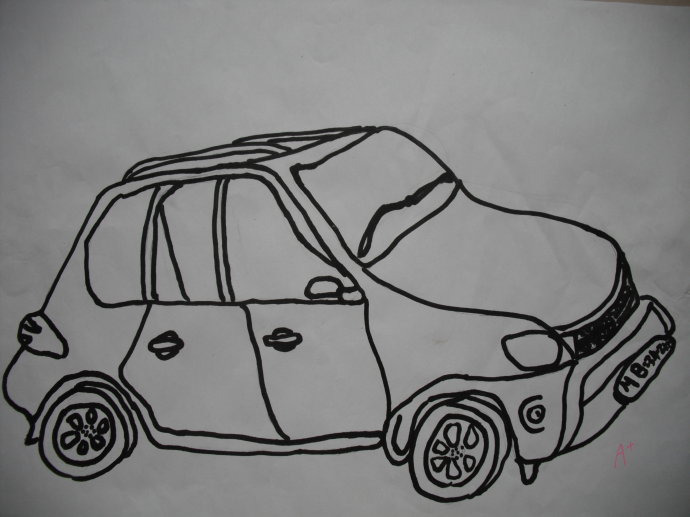 小區(qū)里面的小汽車