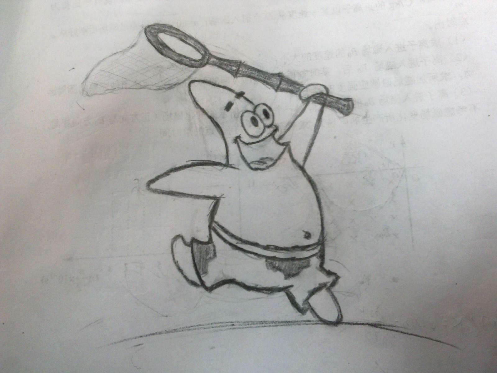 海綿寶寶<a href=http://www.inspiredelm.com/ertonghua/ target=_blank class=infotextkey>兒童畫(huà)</a>-海綿寶寶的朋友