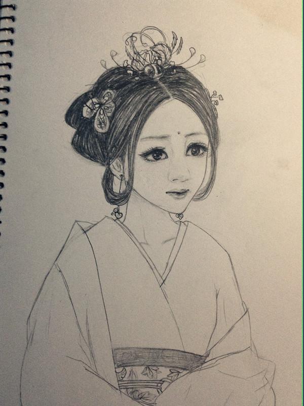 最美的人<a href=http://www.inspiredelm.com/ertonghua/ target=_blank class=infotextkey>兒童畫(huà)</a>-古代美女