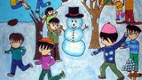 一起打雪仗