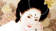 最美的人兒童畫-古代美女楊貴妃