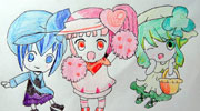 卡通少女漫畫