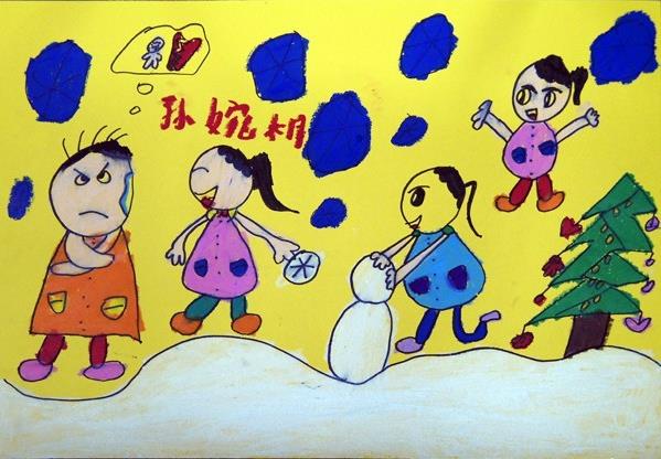 <a href=http://www.inspiredelm.com/ertonghua/ target=_blank class=infotextkey>兒童畫</a>堆雪人-歡樂堆雪人