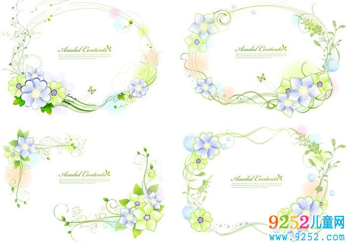 <a href=http://www.inspiredelm.com/shouchaobao/ target=_blank class=infotextkey>手抄報</a>花邊素材，簡單好看的花邊素材