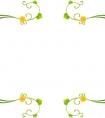 陽(yáng)光的雛菊花邊素材