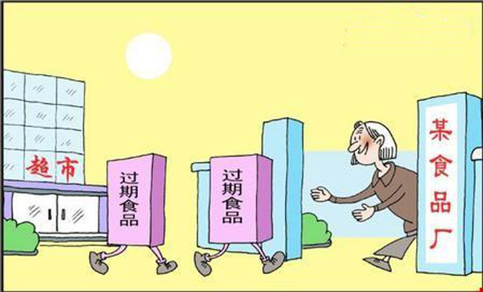 食品安全漫畫(huà)繪畫(huà)作品，浪子回頭