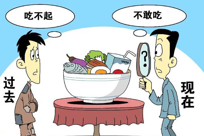 食品安全及衛(wèi)生漫畫(huà)，從吃不起到不敢吃