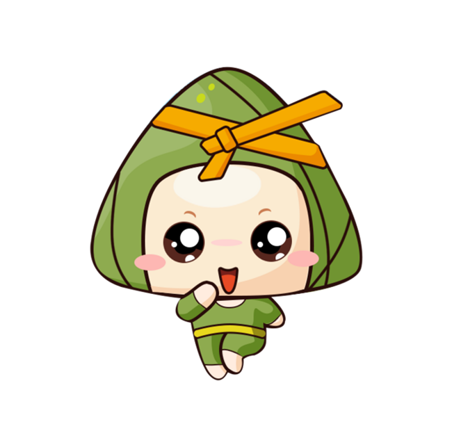 卡通五月初五端午節(jié)粽子插圖