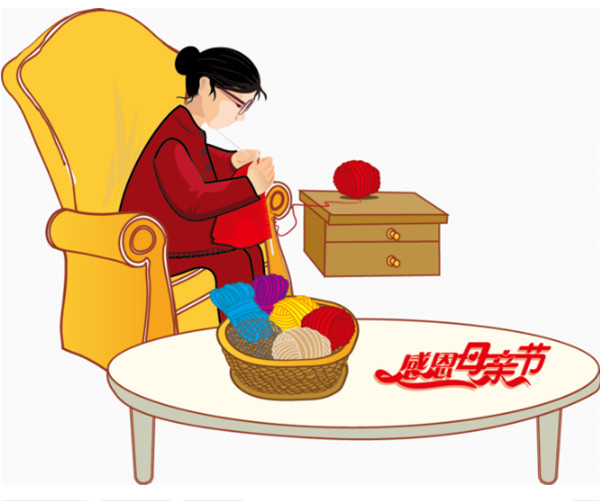 母親節(jié)<a href=http://www.inspiredelm.com/shouchaobao/ target=_blank class=infotextkey>手抄報(bào)</a>插圖,感恩母親節(jié)