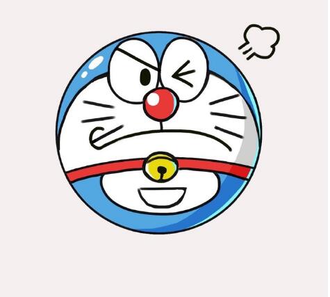 藍(lán)胖子手抄報(bào)插圖