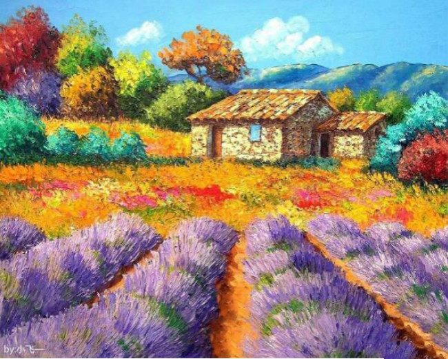 田園風(fēng)光手抄報插圖大自然插圖
