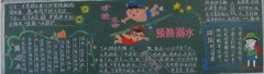 2021你暑假黑板報(bào)，暑假安全暑假快樂(lè)暑假防溺水