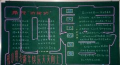 幼兒園春節(jié)黑板報(bào)