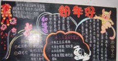 春節(jié)黑板報(bào)版面設(shè)計(jì)