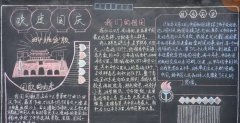 2020年國慶節(jié)的黑板報，歡度國慶黑板報