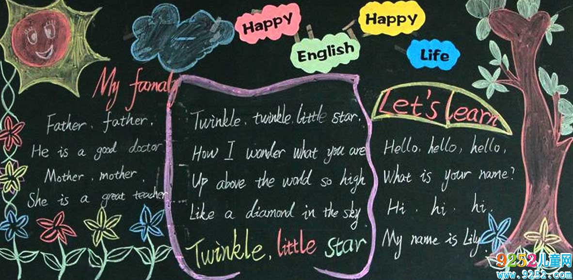 快樂英語<a href=http://www.inspiredelm.com/heiban/ target=_blank class=infotextkey>黑板報(bào)</a>