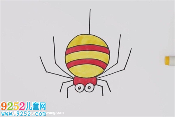 蜘蛛<a href=http://www.inspiredelm.com/jianbihua/ target=_blank class=infotextkey>簡筆畫</a>