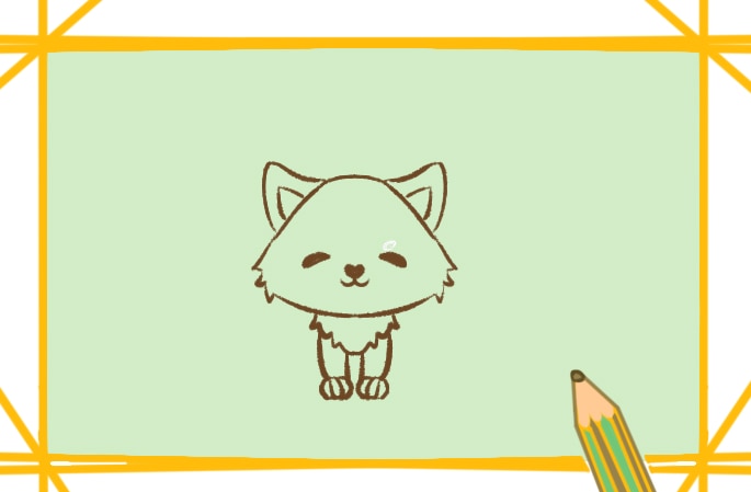 卡通畫(huà)的狐貍圖片怎么畫(huà)