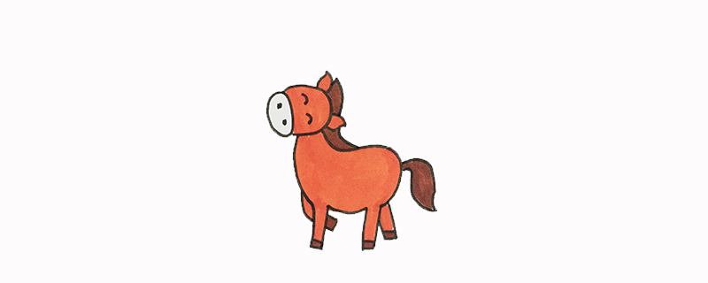 小馬怎么畫