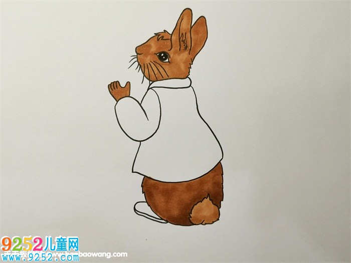 彼得兔<a href=http://www.inspiredelm.com/jianbihua/ target=_blank class=infotextkey>簡筆畫</a>教程