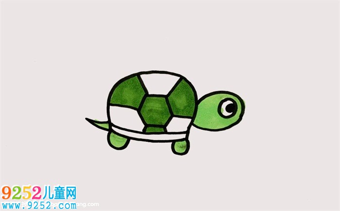 簡單的烏龜怎么畫，簡單又可愛的小烏龜怎么畫