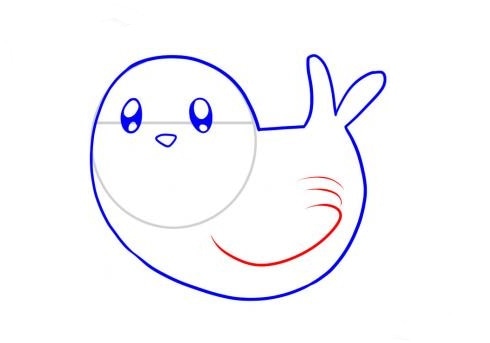 簡(jiǎn)單的小鳥(niǎo)簡(jiǎn)筆步驟