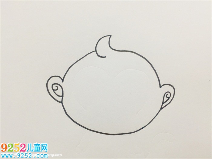 金絲猴怎么畫