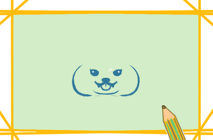 可愛(ài)的狗狗<a href=http://www.inspiredelm.com/jianbihua/ target=_blank class=infotextkey>簡(jiǎn)筆畫(huà)</a>圖片怎么畫(huà)