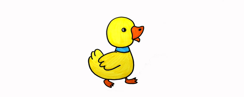 幼兒鴨子<a href=http://www.inspiredelm.com/jianbihua/ target=_blank class=infotextkey>簡筆畫</a>步驟