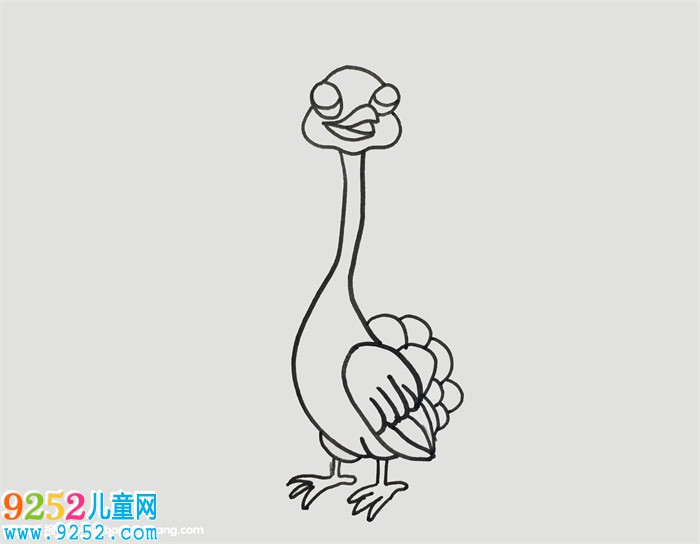 怎么畫孔雀開屏
