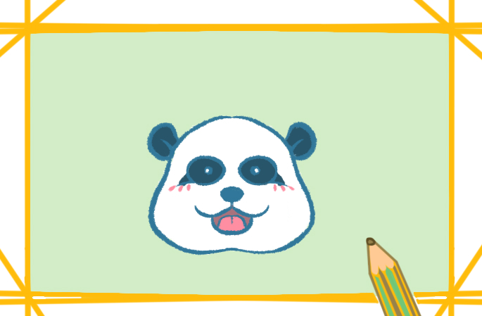胖胖的小熊貓上色<a href=http://www.inspiredelm.com/jianbihua/ target=_blank class=infotextkey>簡筆畫</a>要怎么畫