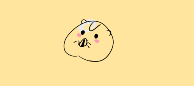 可愛(ài)的小倉(cāng)鼠簡(jiǎn)筆怎么畫(huà)