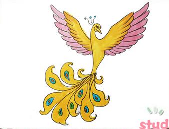 鳳凰簡(jiǎn)筆畫