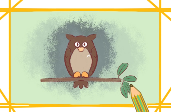 好看的貓頭鷹<a href=http://www.inspiredelm.com/jianbihua/ target=_blank class=infotextkey>簡筆畫</a>圖片怎么畫