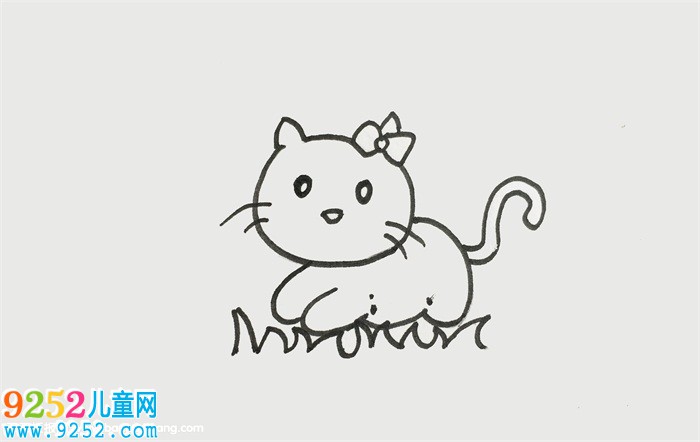 怎樣畫貓
